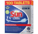 Sun Pro Formula Classic tablettes pour lave-vaisselle, boîte de 100 pièces