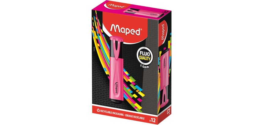 Maped surligneur Fluo'Peps Classic, rose