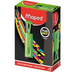 DE_SURLIGNEUR VERT FLUOPEPS