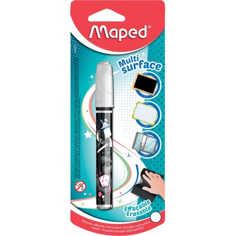 Maped marqueur craie, 1 pièce sur blister, blanc