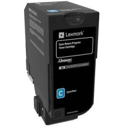 Lexmark - cyan - original - toner cartridge - LCCP