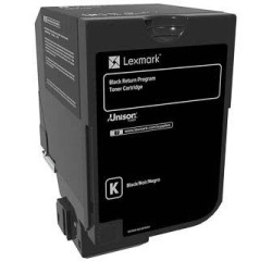 Lexmark - black - original - toner cartridge - LCCP, LRP