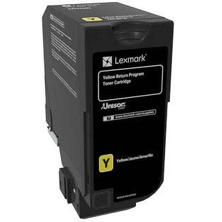 Lexmark - yellow - original - toner cartridge - LCCP, LRP