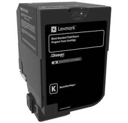 Lexmark - black - original - toner cartridge - LCCP, LRP