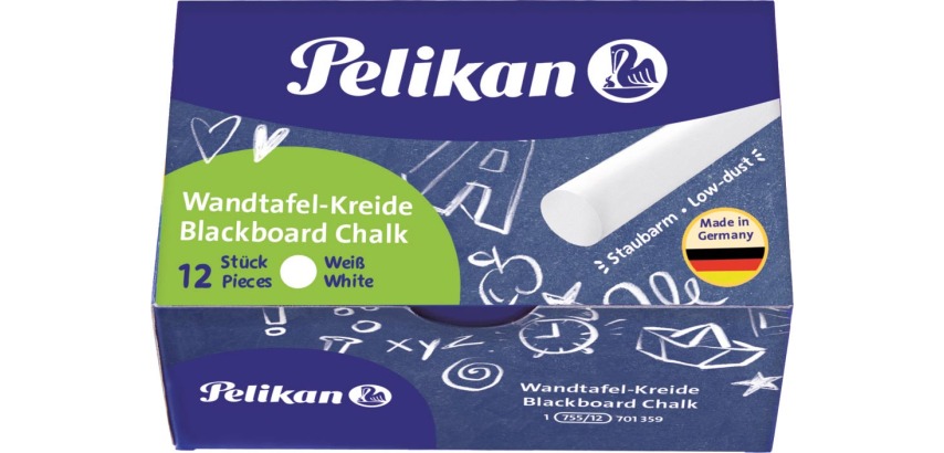 Pelikan white chalk for blackboards