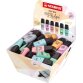 STABILO BOSS MINI Pastellove markeerstift, display van 50 stuks in geassorteerde pastelkleuren