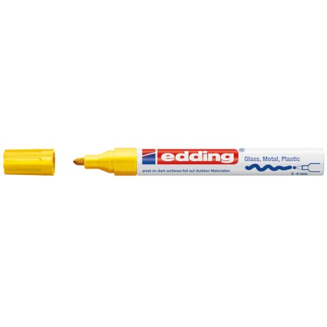 Edding marqueur peinture e-750 CR jaune