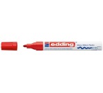 Marqueur edding 750 peinture laqué ogive 2-4mm rouge