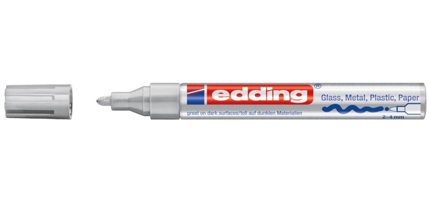 Edding paint marker e-750 CR silver