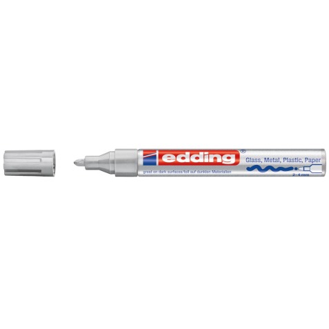 Edding marqueur peinture e-750 CR argent