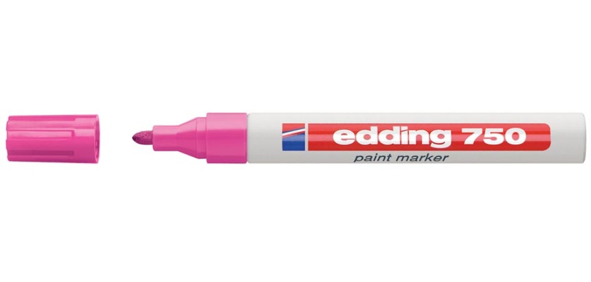 Edding marqueur peinture e-750 rose