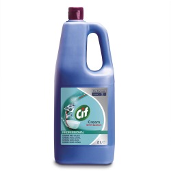 Cif schuurcrème, met bleekwater, flacon van 2 liter