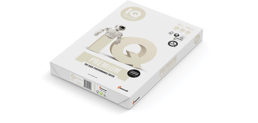 IQ Premium printpapier ft A4, 80 g, pak van 500 vel