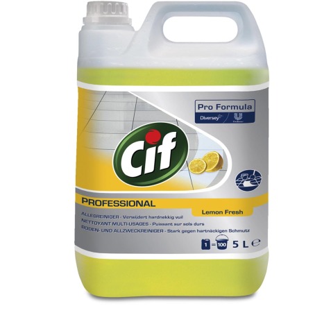 Cif détergent universel citron, bouteille de 5 l