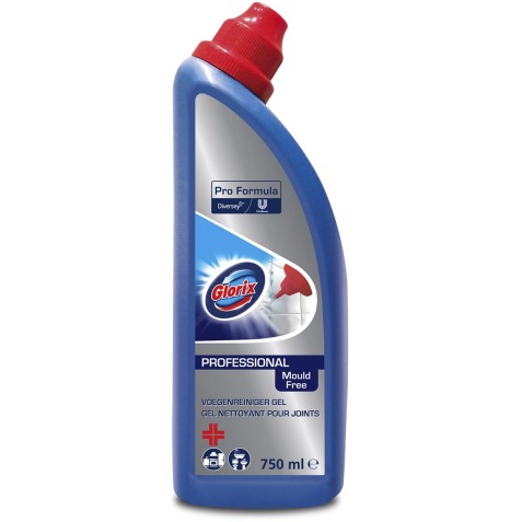Glorix Pro Formula gel nettoyant joints, flacon de 750 ml