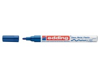 Edding glanslakmarker e-751 CR blauw