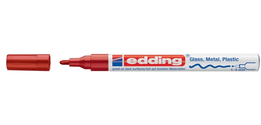 Edding Lackmarker e-751 CR Rot