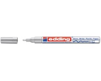 Edding glanslakmarker e-751 CR zilver