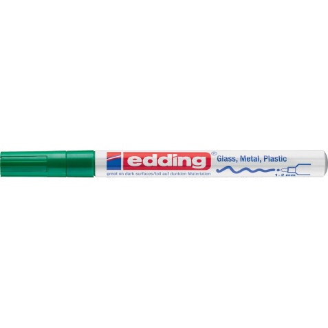 Edding glanslakmarker e-751, groen