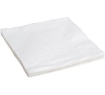 Serviettes, ft 24 x 24 cm, 2 plis, blanc, paquet de 10 x 400 pièces