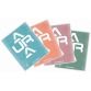 Aurora bloc de cours, ft 16,5 x 21 cm, 75 feuilles, 2 trous, quadrillé 10 mm