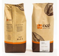 Oké koffiebonen, zak van 1 kg, Deca