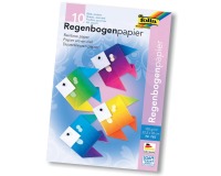 Folia regenboogpapier, 100 g, ft 22 x 32 cm, geassorteerde kleuren, pak van 10 vel