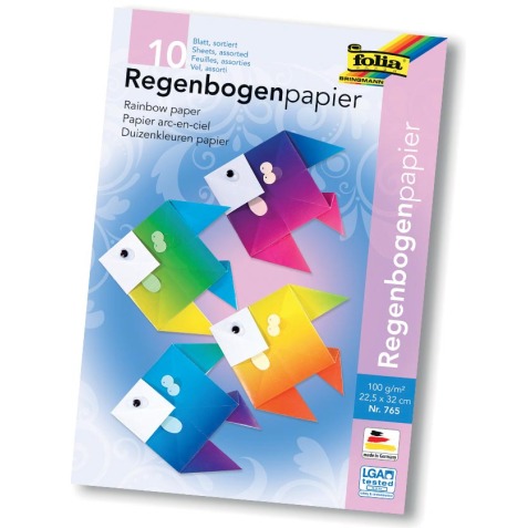 Folia regenboogpapier