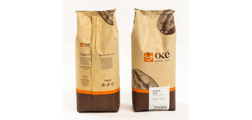 Oké koffiebonen, zak van 1 kg, Espresso Royal