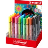 STABILO pen 68 viltstift MAX ARTY, display van 32 stuks, assorti