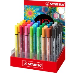 STABILO pen 68 MAX ARTY marker, display of 32 pieces, assorted