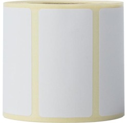 Brother voorgesneden etiketten voor direct thermisch printen, ft 51 x 26 mm, pak van 500 etiketten