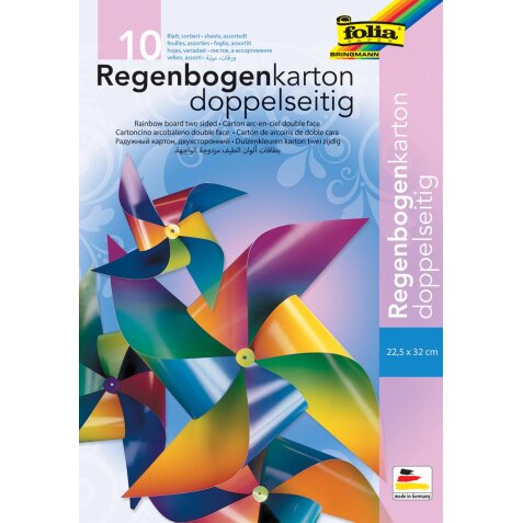 Folia Regenboogkarton