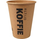 IEZZY Becher "Immer Kaffee" 355ml Ø90mm 50 Stück
