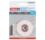 Powerbond Double-Sided Mounting Tape for Delicate Surfaces, 19 mm x 1.5 m