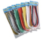 Folia chenille yarn pack of 100 pieces, diameter 8 mm