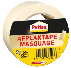 Ruban de masquage Pattex 50mmx50m crème