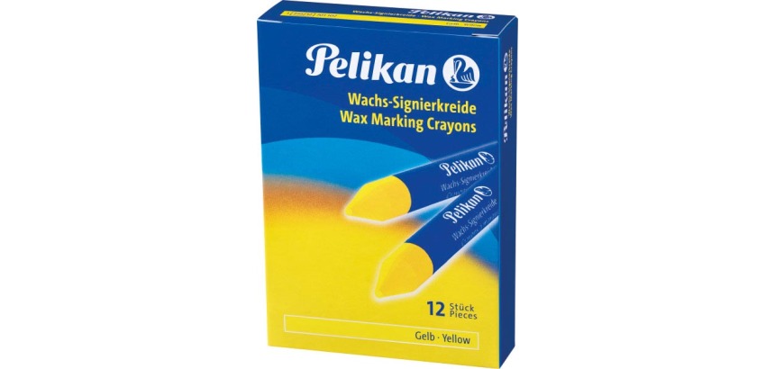 Markeerkrijt  Pelikan 772/12 geel