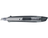 MAUL cutter Softgrip avec frein, 9 mm, gris