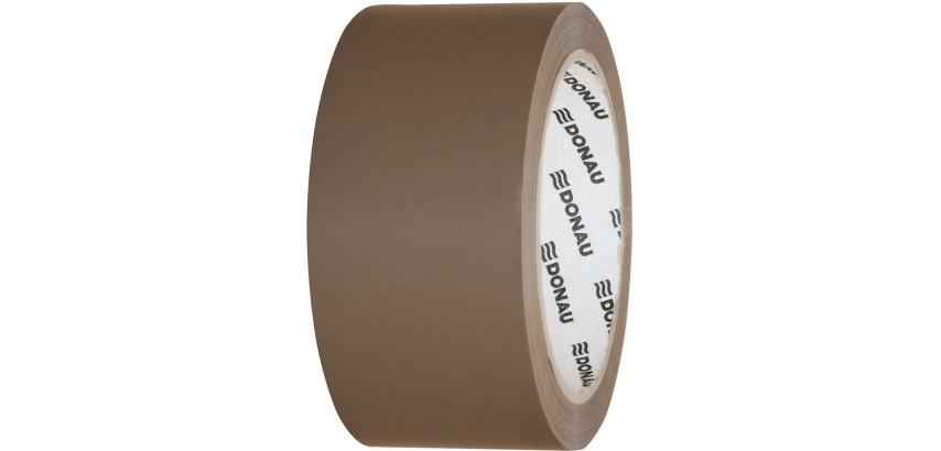 DONAU Verpackungsklebeband Hot-Melt, 50 Mikron, 48 mm x 66 m, braun