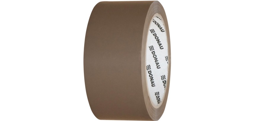 DONAU verpakkingsplakband Hot-Melt, 50 micron, 48 mm x 66 m, bruin