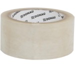 DONAU verpakkingsplakband Hot-Melt, 50 micron, 48 x 66 m, transparant