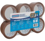 DONAU Solvent Packaging Tape 42 microns, 48 mm x 60 m, brown