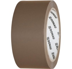DONAU verpakkingsplakband Solvent, 42 micron, 48 x 60 m, bruin