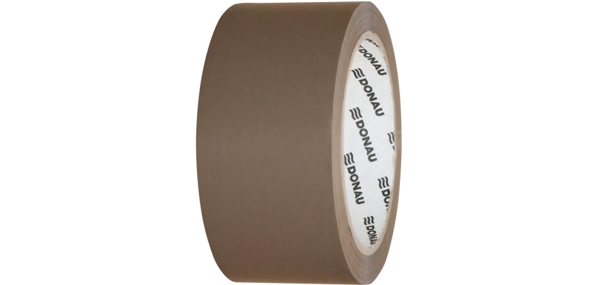 DONAU Solvent Packaging Tape 42 microns, 48 mm x 60 m, brown