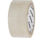 DONAU ruban adhésif d'emballage Solvent, 42 microns, 48 mm x 60 m, transparent