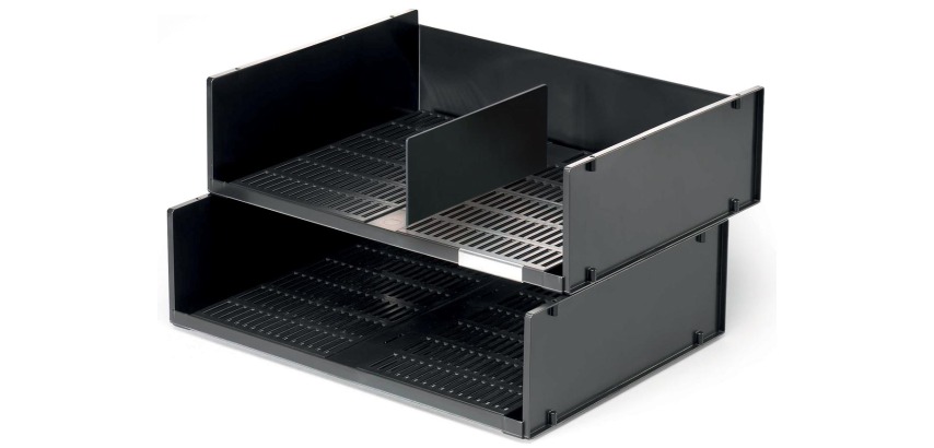 Durable brievenbak geschikt voor ft A3 of 2 x A4 zwart