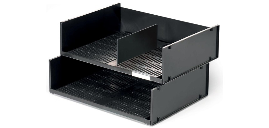 Durable bac à courrier pour ft A3 ou 2 x A4 noir