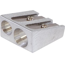 OFFICE products taille-crayon, 2 trous, en métal