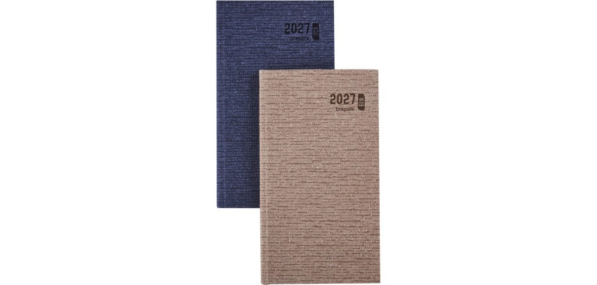 Brepols Ecorama diary, Kazar, assorted, 2027, hardcover